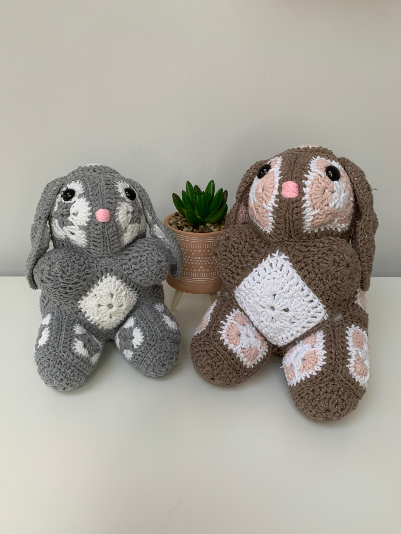 Rebecca the African Flower Rabbit Crochet Pattern Pdf - Etsy