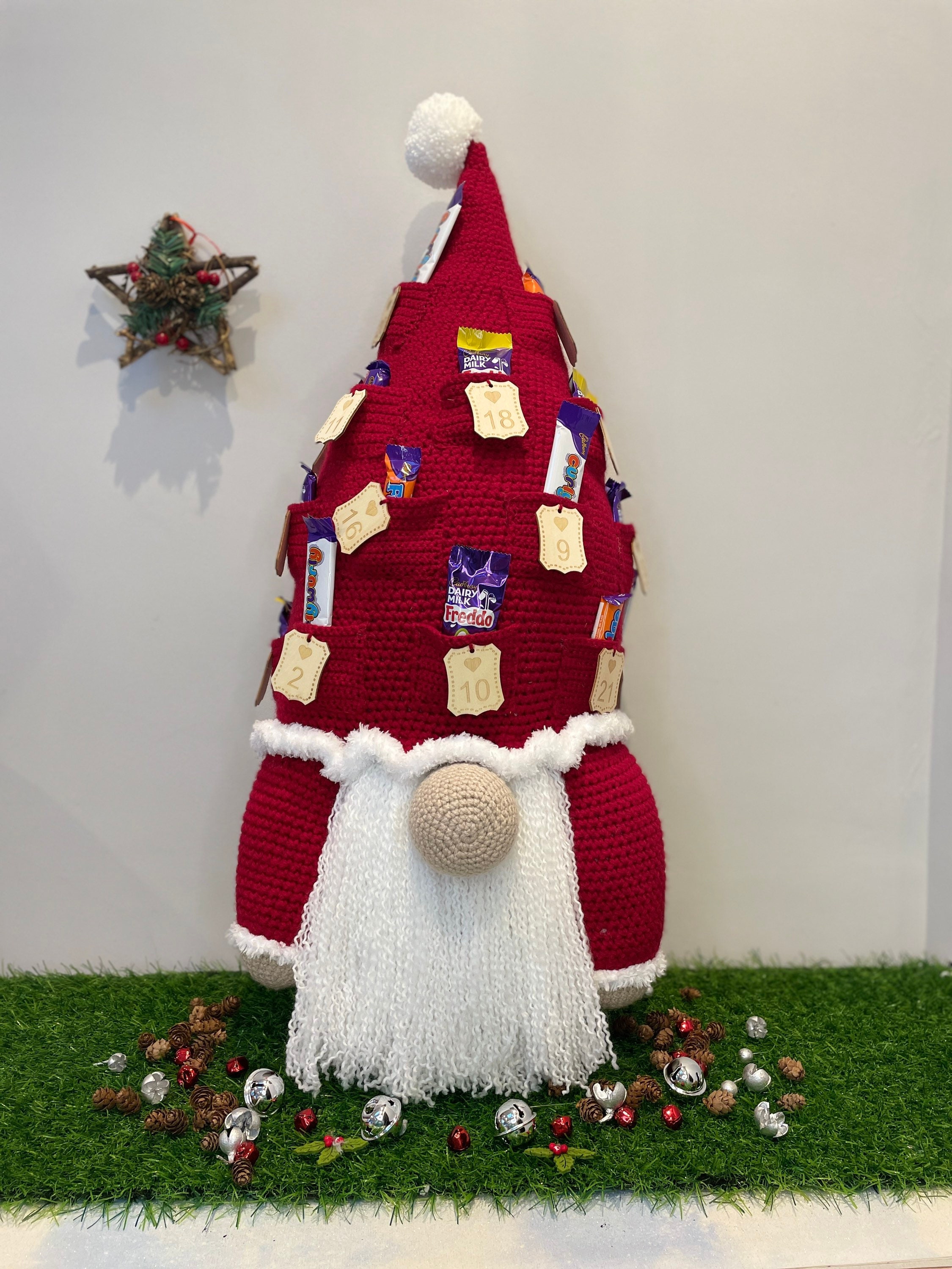 Crochet Gonk Gnome Advent Calendar Pattern, Pdf, 24 Days to Christmas ...