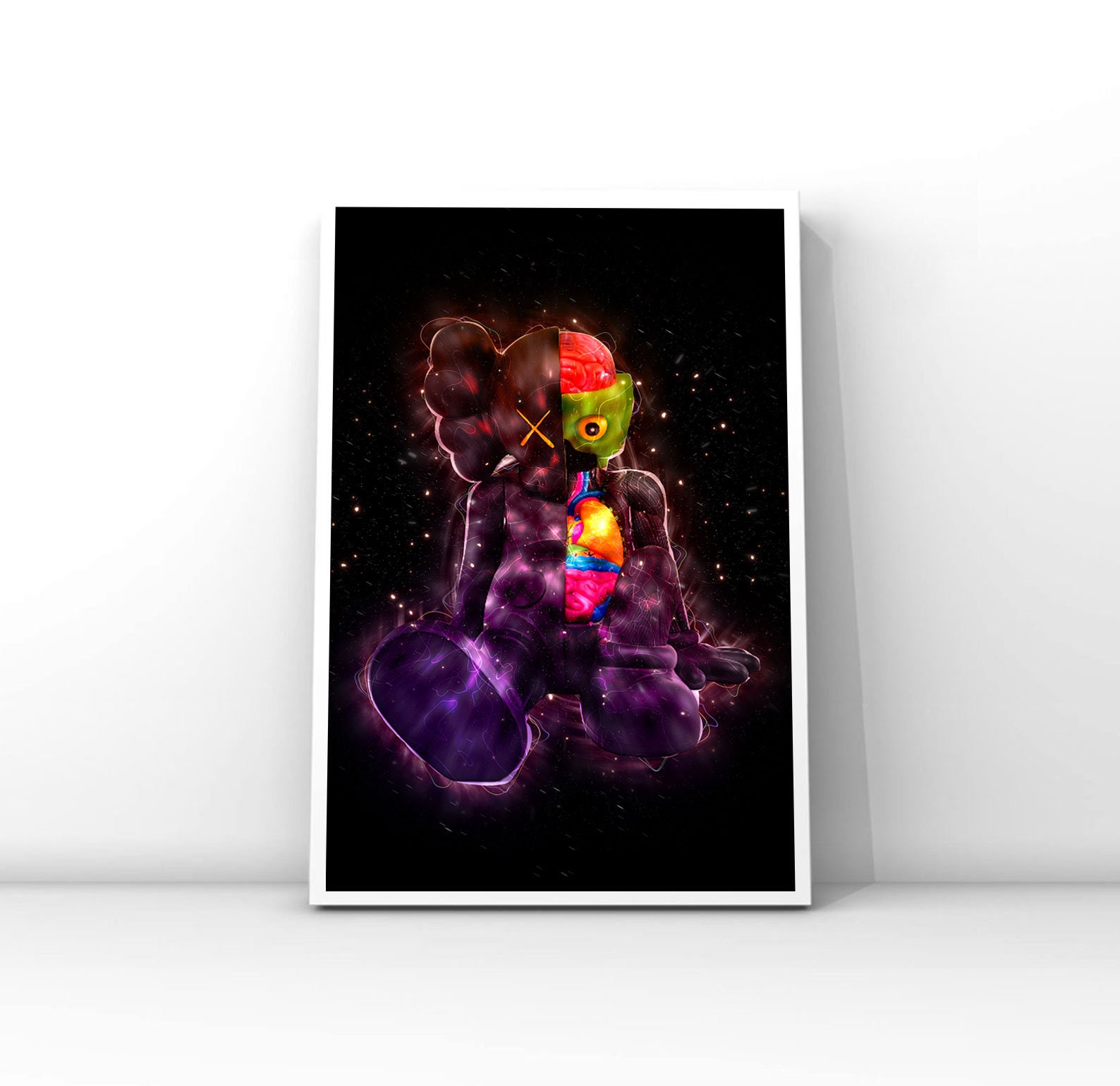 Kaws Poster Kaws Set Poster Kaws Together Print Hypebeast Etsy