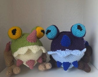 Sapo Patata | Amigurumi | Patrón de ganchillo | Inspirado en World of Warcraft