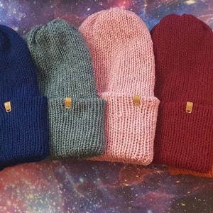 Knitted hat - beanie hat various colors