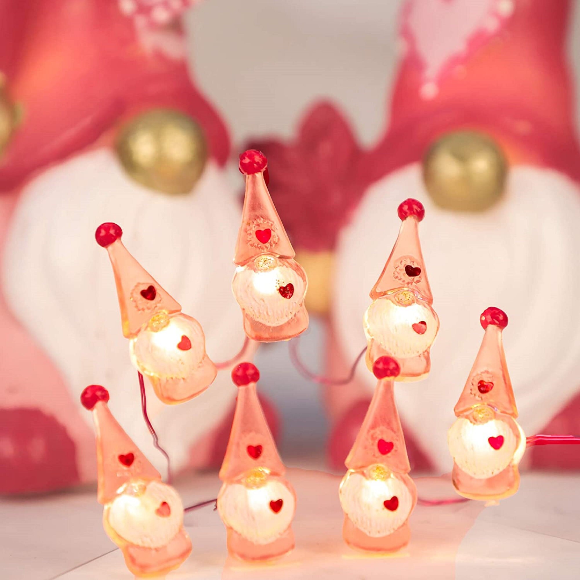gnome string lights