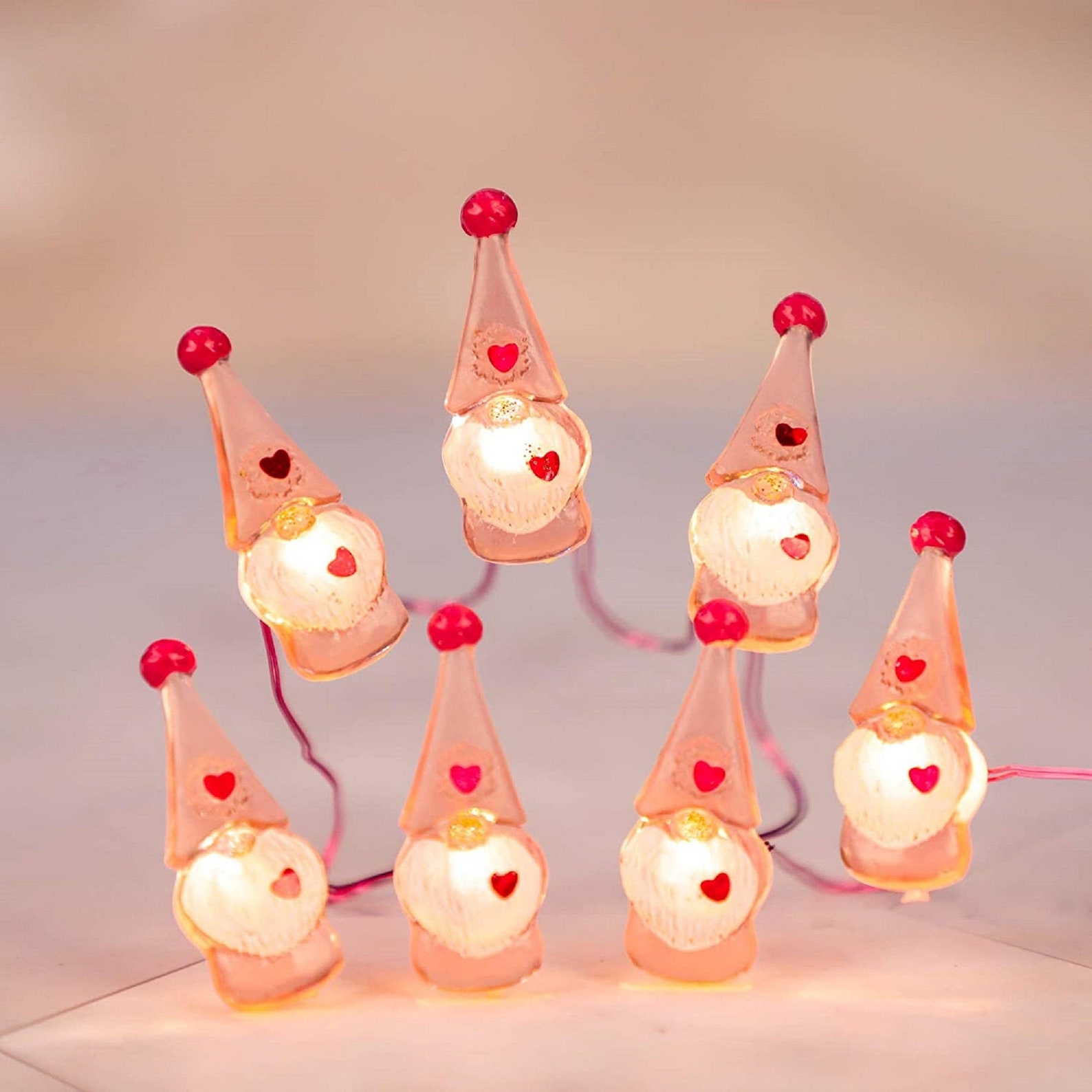 gnome string lights