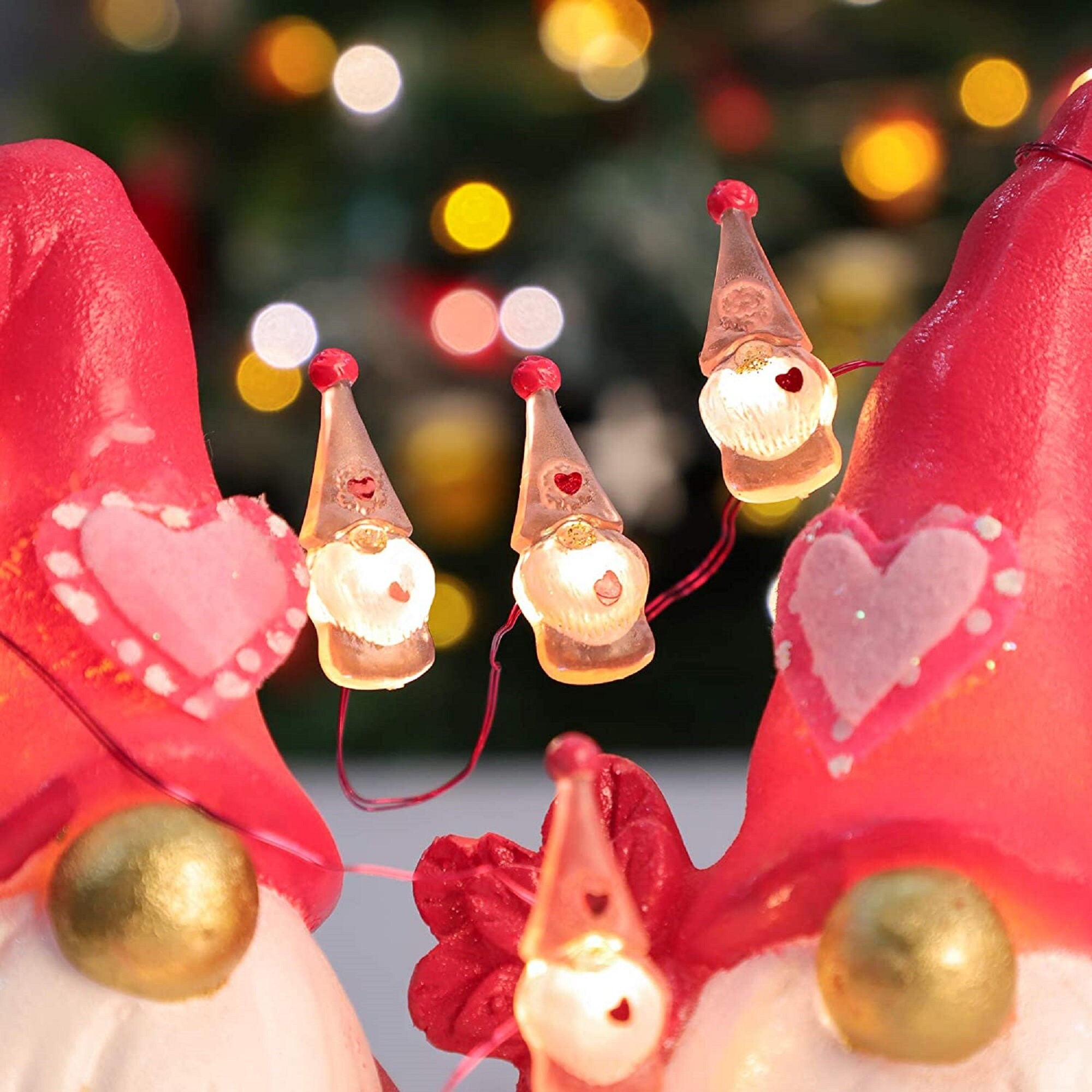 gnome string lights