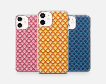 Retro Style 60s 70s Seamless Pattern Case for iPhone 14 13 12 11 Pro Max mini 4 4s 5 5s SE 2020 6 7 8 plus 6+ 7+ 8+ X Xs Xr L66