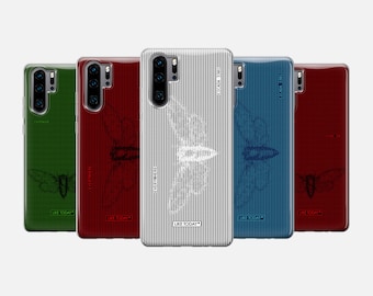 Cicada 3301 Mystery Puzzle Case Huawei P50 P40 Pro, P30 lite, Mate 40, Xiaomi Redmi Note, OnePlus 11, 10, Oppo, Vivo Casing •