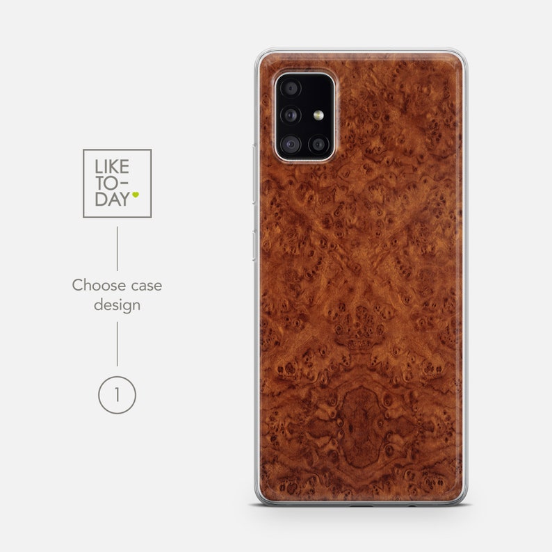 a wooden case for the samsung note 9