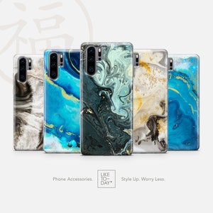 Marble Glitter Case for Huawei P50 P40 Pro, P30 lite, Mate 40, Turquoise Bling Cover for Xiaomi Redmi Note Case, OnePlus 11, 10, Oppo, Vivo