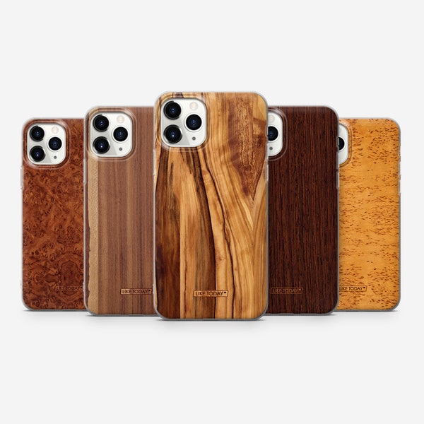 Nature Wood Texture Case for iPhone 14 13 12 11 Pro Max mini 4 4s 5 5s SE 2020 6 7 8 plus 6+ 7+ 8+ X Xs Xr L32