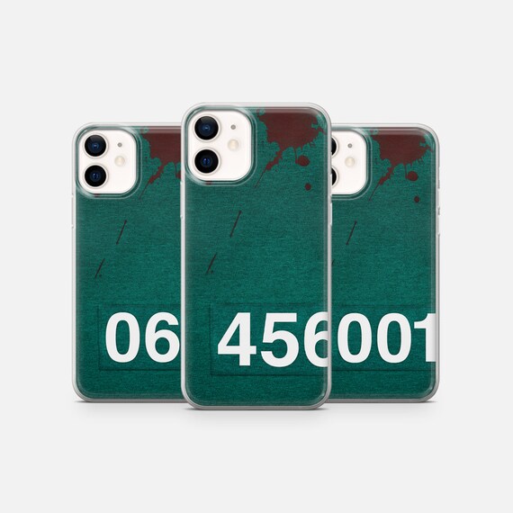 lezing Bediende menu Green Tracksuit Squid Game Player Number Case for Iphone 14 13 - Etsy