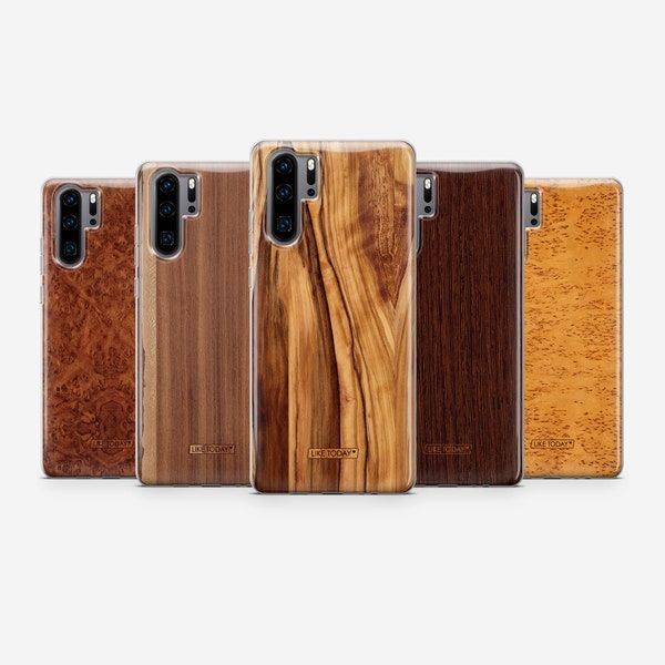 Natur Holz Textur Hülle für Huawei Mate 20 30 40 Pro X Pro+ plus P10 P20 P30 P40 P9 lite E L32