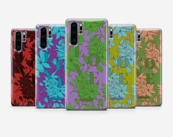 Love Letters on Bright Damask Floral Pattern Case for Huawei Mate 20 30 40 Pro X Pro+ plus P10 P20 P30 P40 P9 lite E L29