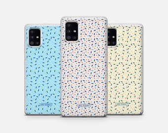 Festliche Konfetti Ästhetik Polka Dots Handyhülle Samsung S24 S23 Ultra S22 S21+ Galaxy Note •