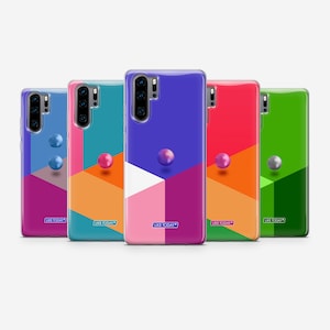 Colorful Abstract Minimalist Optical Illusion Case for Huawei Mate 20 30 40 Pro X Pro+ plus P10 P20 P30 P40 P9 lite E L15
