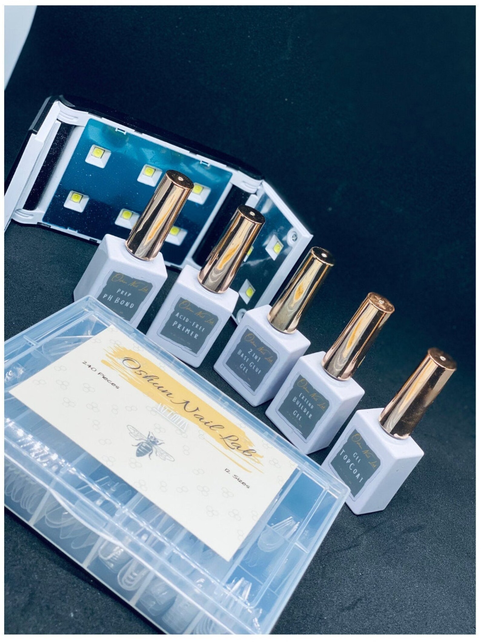 HEX10 Nail Kit Gel Extension Kit Soft Gel Nail Kit Etsy