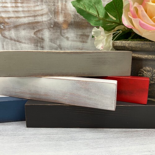 Set of 10 Small Shelf Sign/unfinished Wood Blanks Etsy