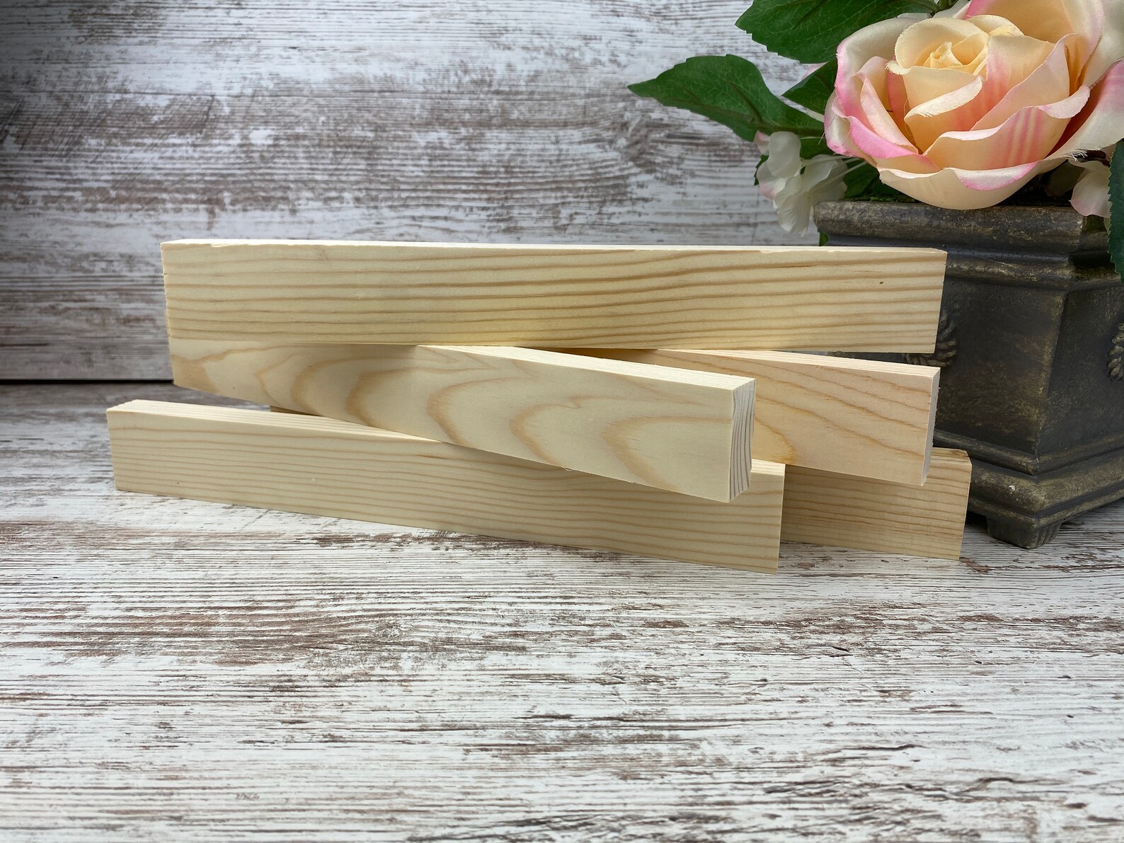 Bulk Unfinished Wood/Sign Blanks/Wood Block/12 Small Etsy