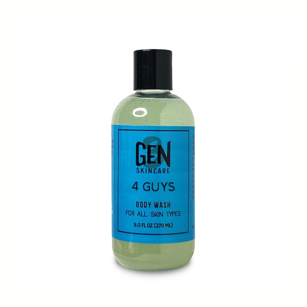 Moisturizing Body Wash for Men, Masculine Scents Shower Gel, Grooming Gifts Men, Spa Gifts for Him, Small Batch Soaps, Organic Skincare