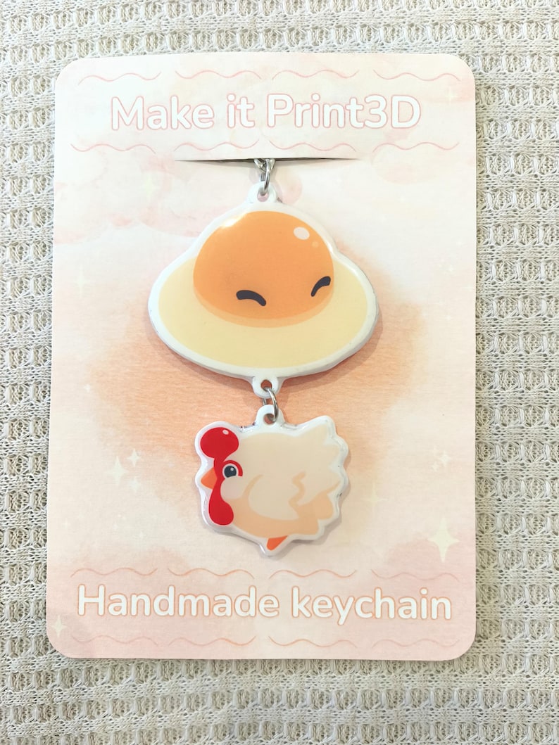 Slime rancher keychain slime + food/toy order your desired slime. imagen 6