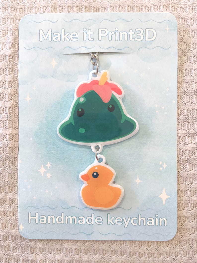 Slime rancher keychain slime + food/toy order your desired slime. Lilypad Slime SC