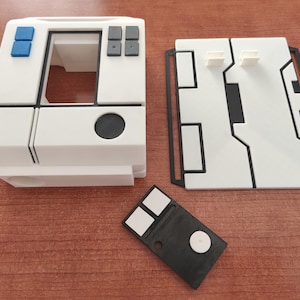 Star Wars Resistance Pilot Chest Box Button Painted+Glue