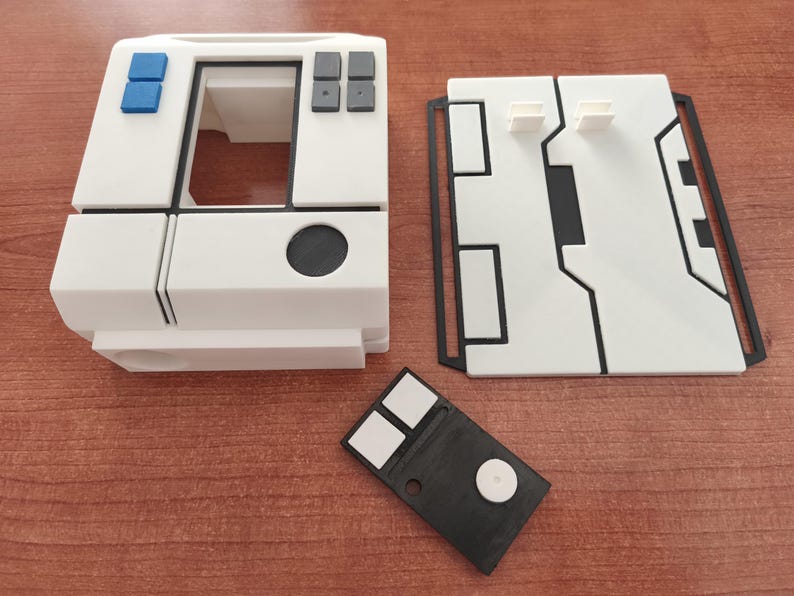 Star Wars Resistance Pilot Chest Box Button Painted+Glue