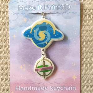 Slime rancher keychain slime + food/toy order your desired slime. Nebula Slime SC