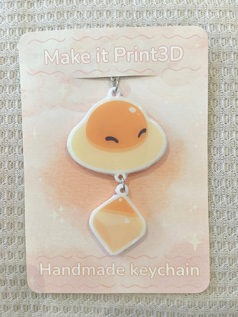 Slime rancher keychain slime + food/toy order your desired slime. imagen 3