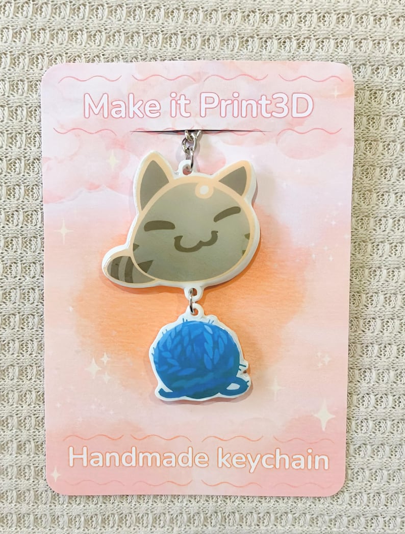 Slime rancher keychain slime + food/toy order your desired slime. Tabby Slime SC