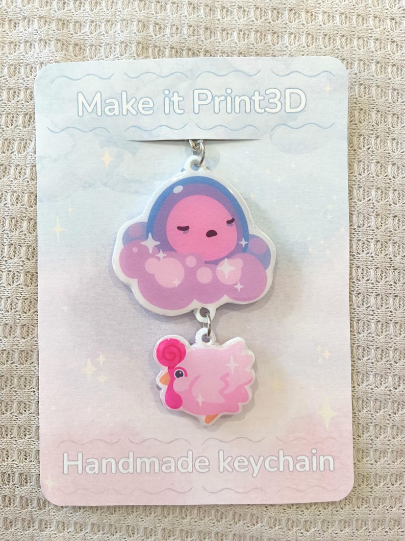 Slime rancher keychain slime + food/toy order your desired slime. Sloomber Slime SC
