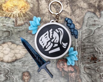 Elden Ring Nightreign Nightfarers Keychain Solo or Duo Undertaker