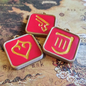 FFXIV jobs Keychain / Charms Dawntrial jobs included pictomancer and viper. image 10