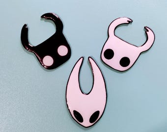 Hollow Knight pins and fridge magnets