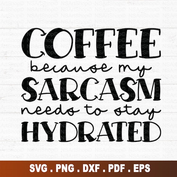 Sarcastic Coffee SVG: Caffeine Queen, Antisocial Quote, Cricut, cut file, silhouette