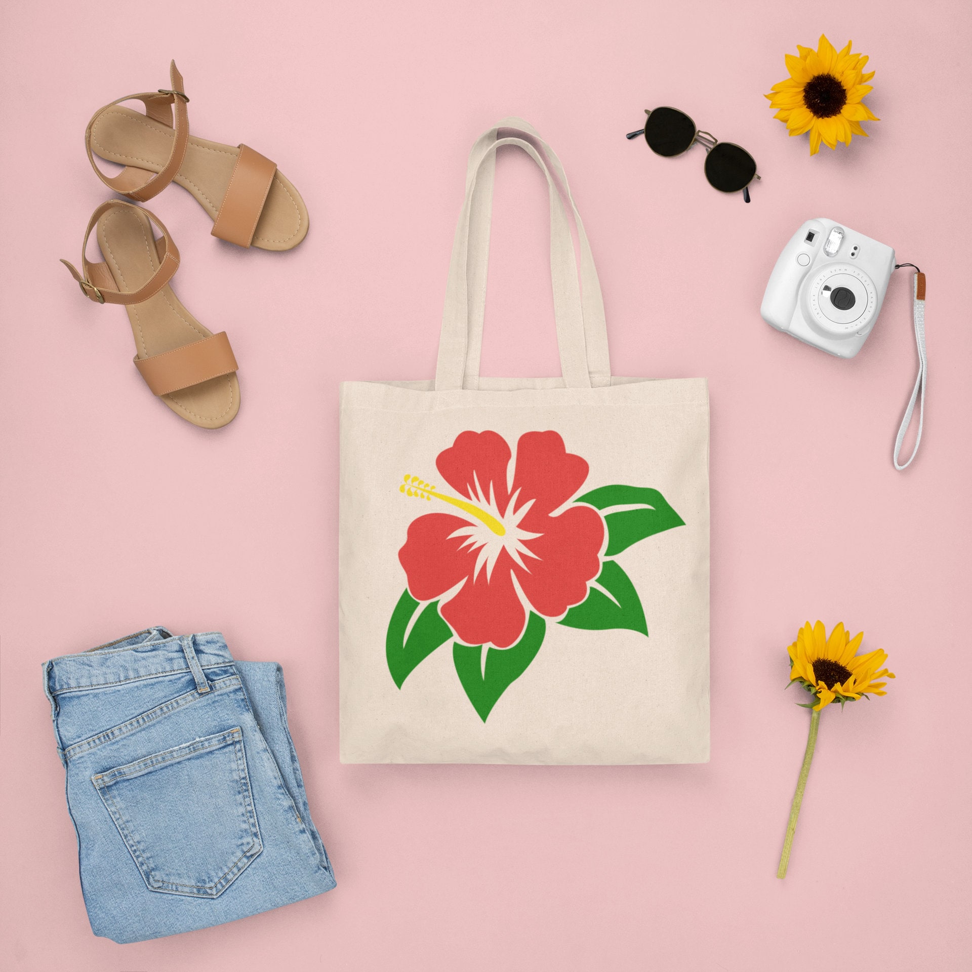 Hibiscus SVG Bundle, Tropical Flower Designs, Hawaiian Floral Clipart ...
