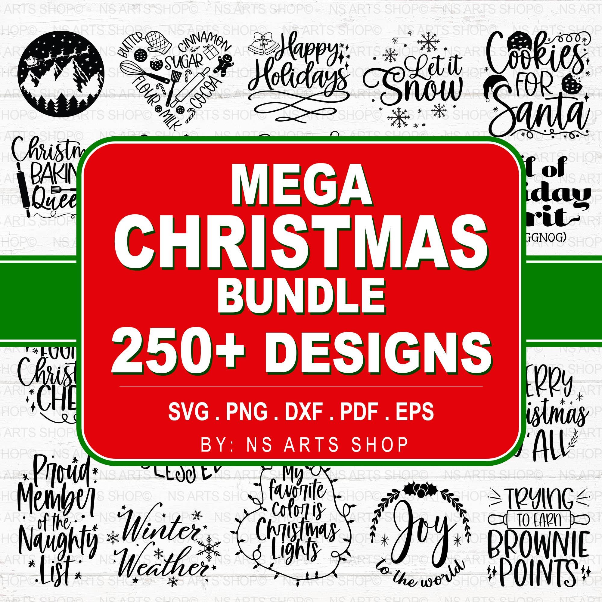 Christmas SVG, Christmas SVG bundle, Ultimate Christmas svg, believe svg, christmas scene svg, round ornament svg, cut file