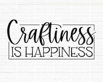 Crafter SVG, Crafting Quote, Craft Design, Cricut, Cut File, Silhouette