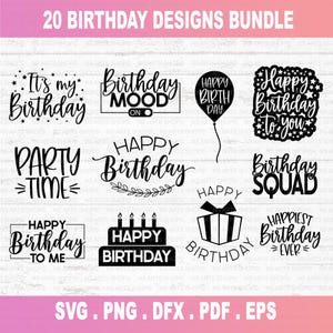 Happy birthday svg, birthday svg, birthday party svg, birthday cake svg, birthday party svg, Birthday cricut file, birthday clipart