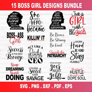 Ensemble SVG santé mentale, motivation SVG, elle est svg, svg femmes fortes, source d'inspiration SVG, svg de propriétaire de petite entreprise, source d'inspiration svg