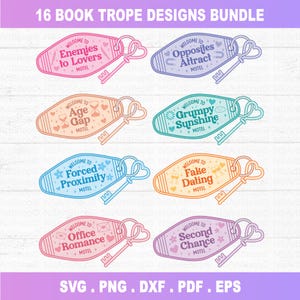 Paquete SVG de libro, libro picante png, llavero libro SVG, libro retro SVG, lectura SVG