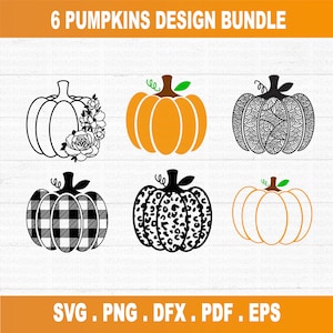 Pumpkin SVG ,Pumpkin Bundle Svg ,Fall Pumpkin Svg, Silhouette Cameo, Cricut, Cutting Files, Svg Files,Pumpkin clipart ,Pumpkin set svg