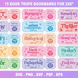 Bookmark SVG Bundle, bookmark png, Spicy bookmark svg, printable bookmark, bookmark template svg, books svg, retro book svg, reading svg image 13
