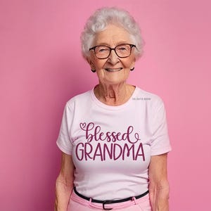Grandma SVG Bundle: Blessed Nana Designs, Cricut Cut File - Digital Download image 3