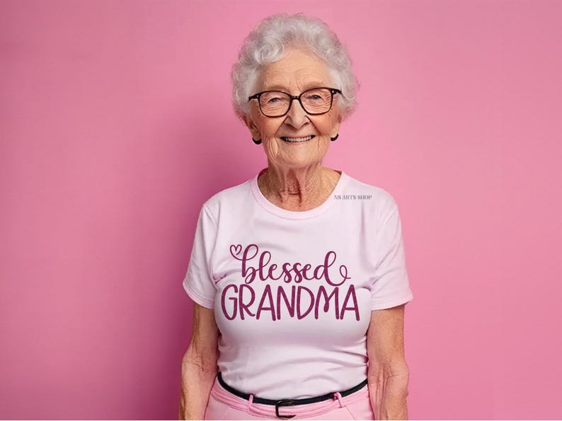 Grandma SVG Bundle: Blessed Nana Designs, Cricut Cut File - Digital Download image 3