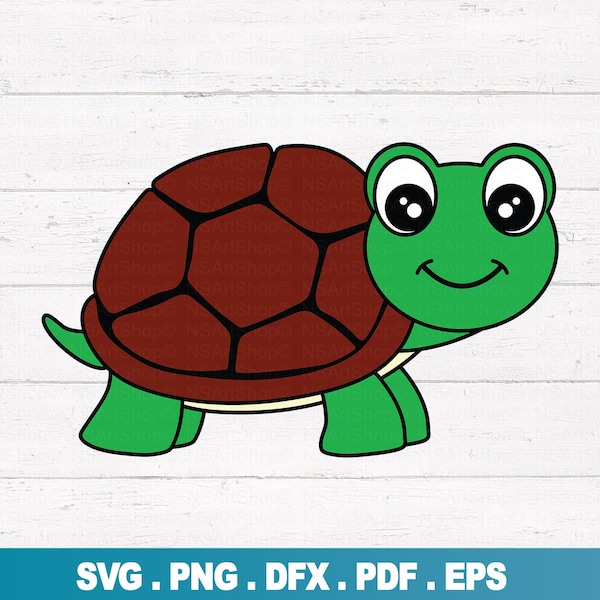 Baby Turtle SVG, Cute Turtle cut file, Turtle Outline, Baby Shower svg, Baby Animal SVG, Silhouette, Cricut, Vinyl Iron on