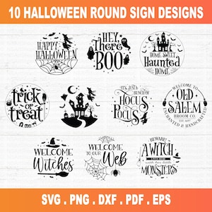 Halloween welcome svg, door hanger svg, spooky svg, ghost svg, Halloween svg bundle, Halloween clipart, funny halloween svg
