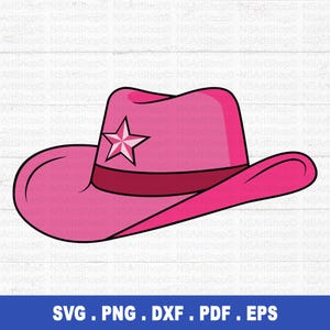Cowboyhut SVG, DXF, PNG, Pdf, Cowgirl Hut geschnitten Datei, Western Hut geschnitten Datei, Rodeo geschnitten Datei, Cowboy Hut Clip Art, Clipart