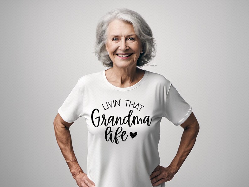 Grandma SVG Bundle: Blessed Nana Designs, Cricut Cut File - Digital Download image 6