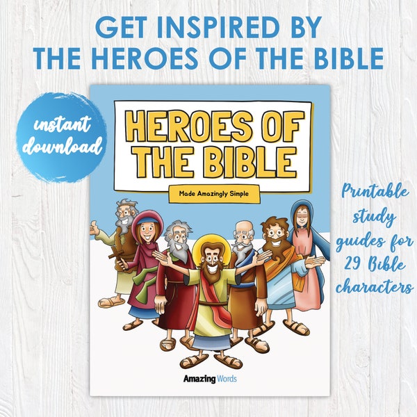 Children’s Bible Studies, Kids Scripture Cards, Kids Bible Studies, Bible Verse Memory, Bible Heroes, Bible Study Guide, Bible Study Tools