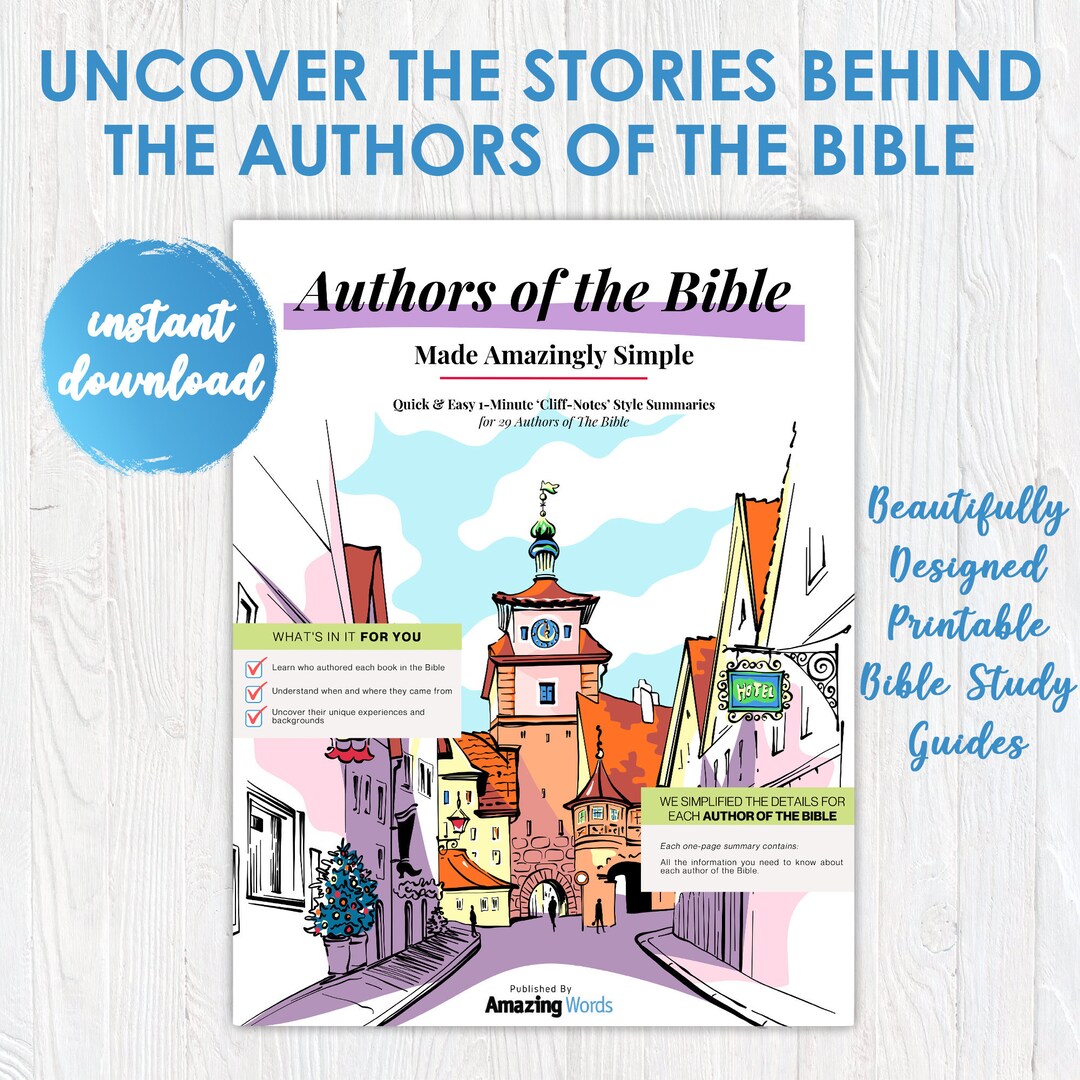 Sunday School Teacher, Printable Study Guides, Bible Verse Memory ...